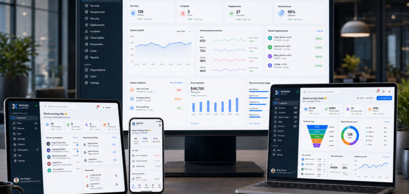 Consistent NEXUSS enterprise application interfaces