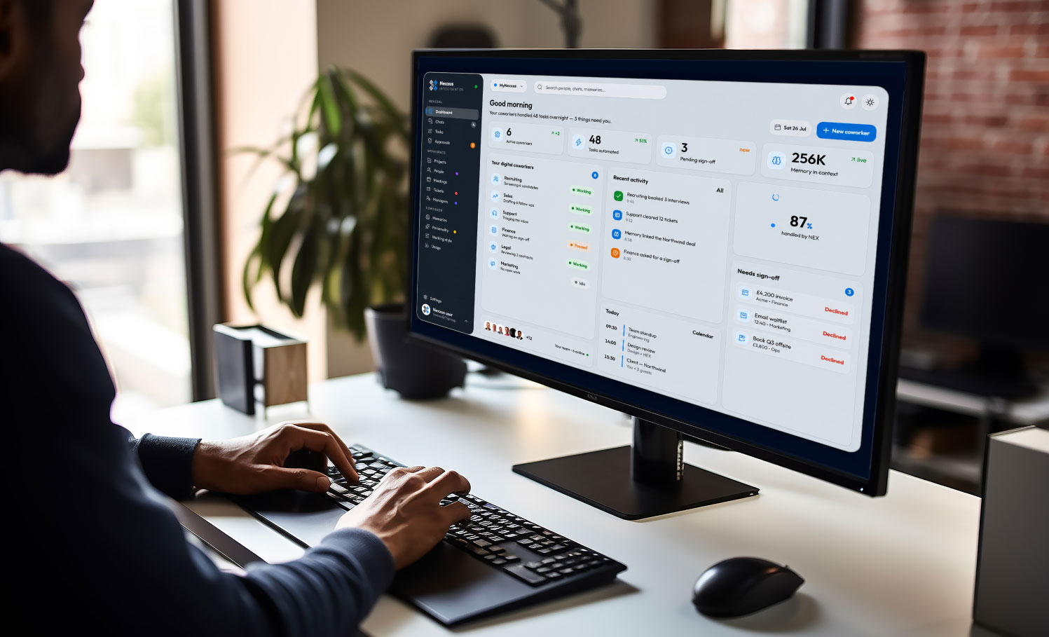 NEXUSS enterprise AI platform deployment
